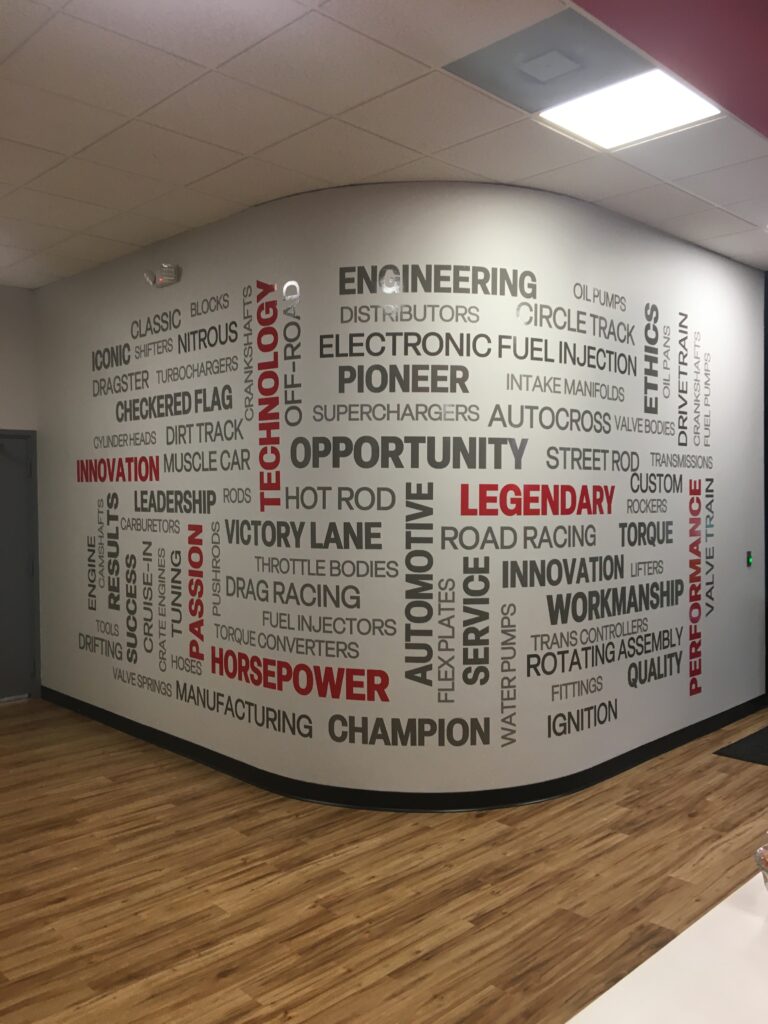 edelbrock wordwall